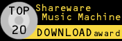 Shareware Music Machines Top 20 Download Award